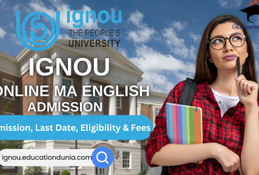 IGNOU Online MA English Admission 2025-26