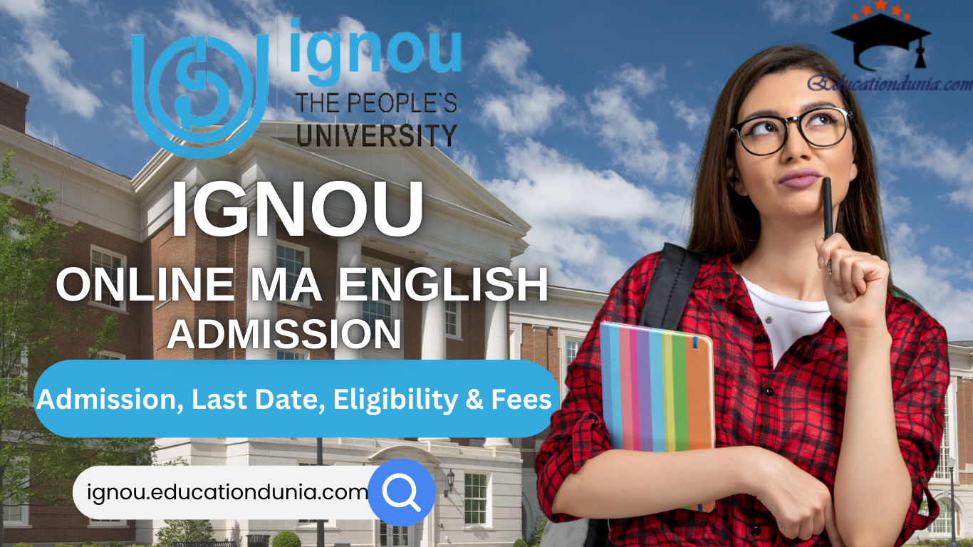 IGNOU Online MA English Admission 2025-26