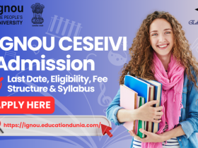 IGNOU CESEIVI Admission