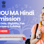 IGNOU MA Hindi Admission