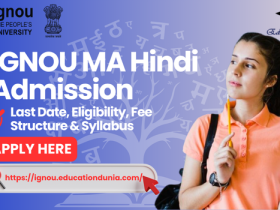 IGNOU MA Hindi Admission
