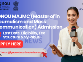 IGNOU MAJMC Admission