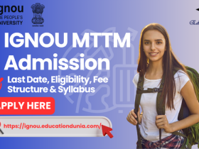 IGNOU MTTM Admission