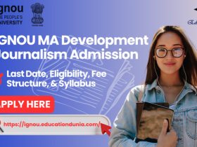 IGNOU MA Development Journalism Admission