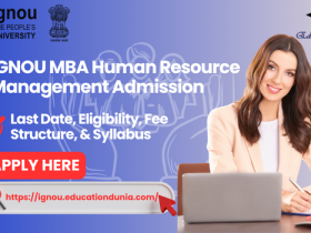 IGNOU MBA Human Resource Management Admission
