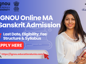 IGNOU Online MA Sanskrit Admission