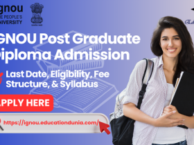 IGNOU Post Graduate Diploma Admission